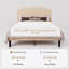 Lit plateforme tapissier Chic Teddy-1431438873-1431438879