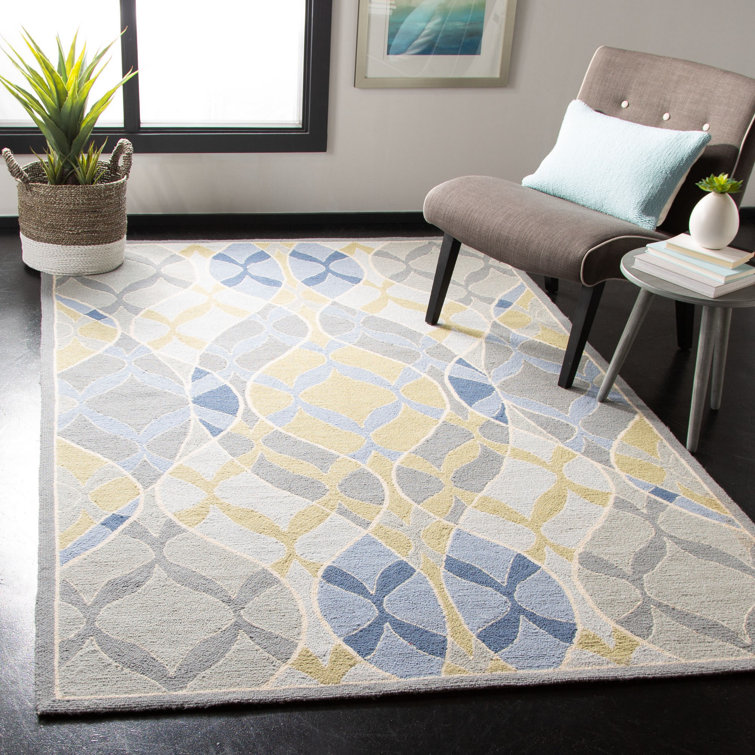 Chelsea Hand Hooked Wool Pile Abstract Rug