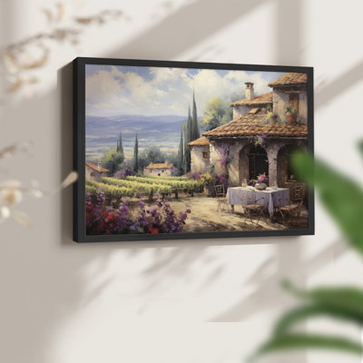 Vintage Landscapes-CXCI -Framed Print - Restickable