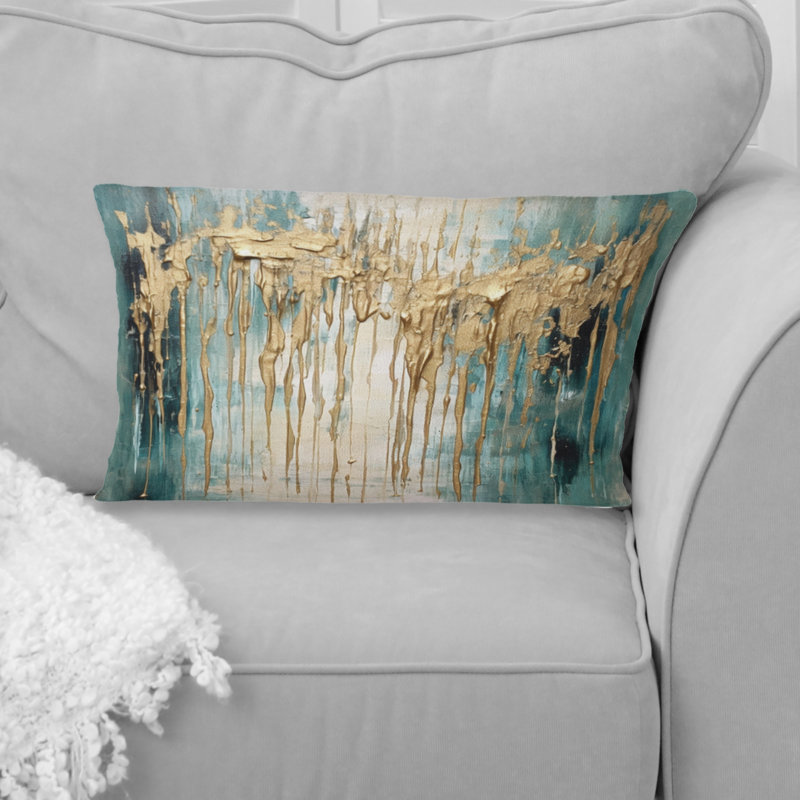 Coussin Gilded Daydream VI - Abstract Minimalisme