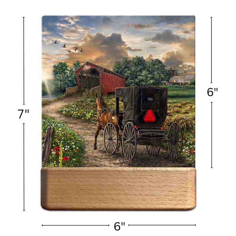 Evening on the Farm LED Nightlight