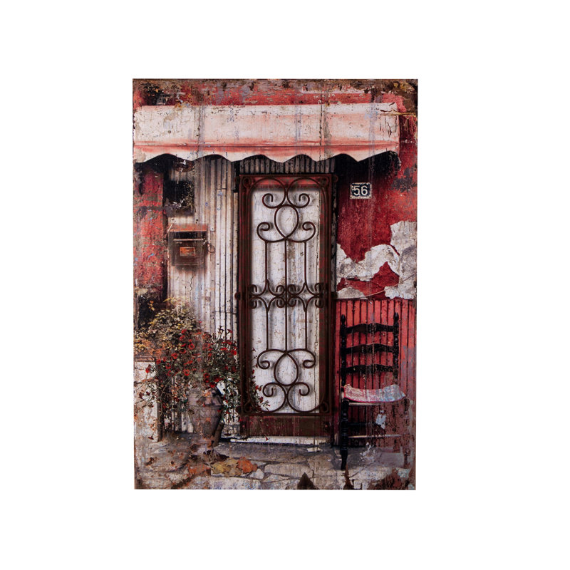 «Porch», reproduction de photo sur bois