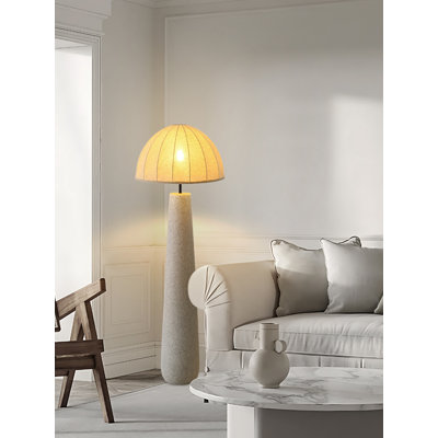 Modern Minimalist Rotational Molding Fabric Floor Lamp