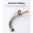 Waterfall Flow Zinc Alloy Modern Style For Bathroom Sinks