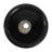 Ceramic Round Above Counter Bathroom Sink Art Basin, Black Background With White Patterns (UNOR B RR)-122773302