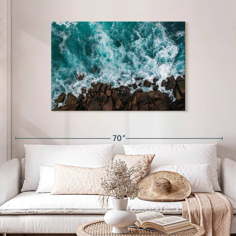 Gillard Rocky Coastline, H 30 po x l 45 po
