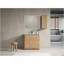 Meuble-lavabo autoportant 36 po avec lavabo en céramique et 2 portes à fermeture douce-553143924