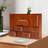 Wood Stackable Desk Organizer with 12 Drawers-1949108823