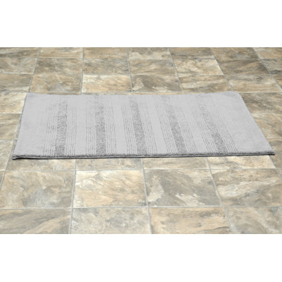 Niala Maaza Nylon Bath Rug with Non-Slip Backing