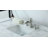 Widespread 2-handle Bathroom Faucet with Drain Assembly-99926945