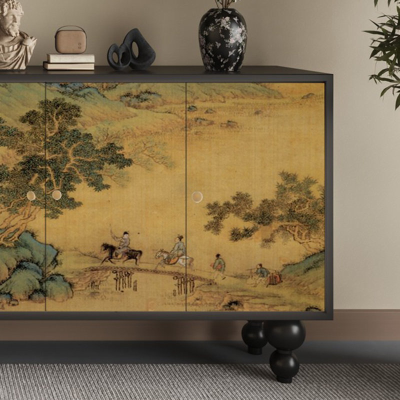 Commode de rangement rétro de style chinois