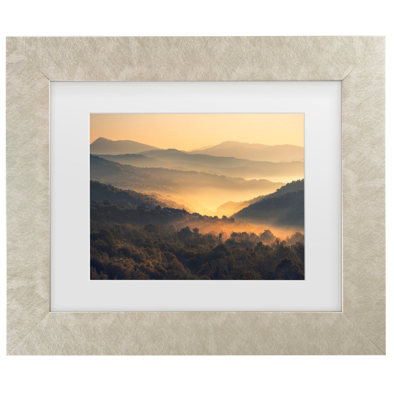 «Canvas Art Awakening» par Dora Artemiadi, Champagne, H 14,5 po x l 17,5 po x P 0,625 po