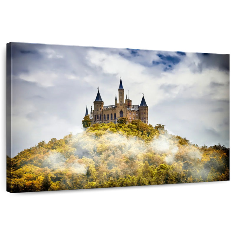 Lilie Hohenzollern Castle, 20" H x 30" W