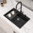 33'' L Single Bowl Quartz Kitchen Sink