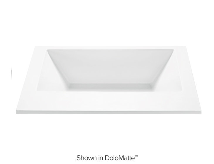 Metro 3 Soaker Tub - Matte, Undermount, 20" H x 71.75" W x 41.88" D