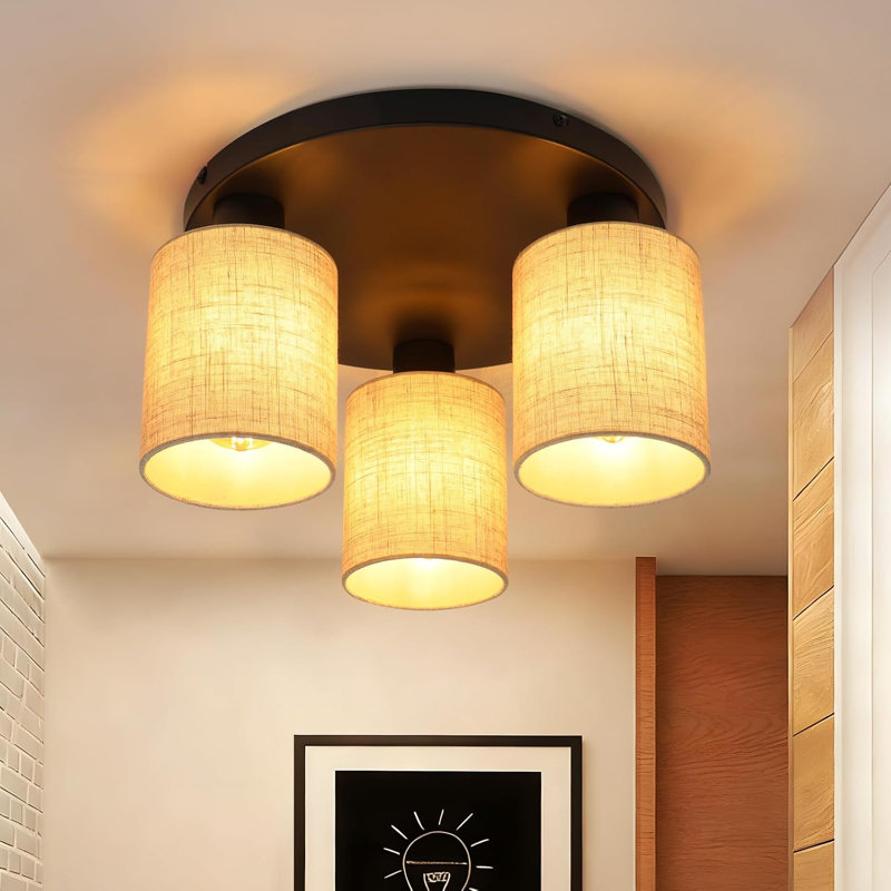 Plastic Semi Flush Mount