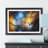 Robin Bird In A Tree - Single Picture Frame Painting-48315441-48315439