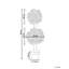 Faux Tree in Plastic / Acrylic Planter-1549880722