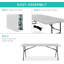 Table pliante en plastique