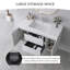 Armoire de salle de bain murale 48 po Minimalist
