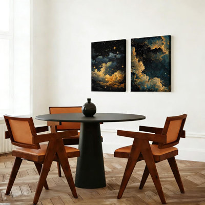 2 Piece Wrapped Canvas Wall Art