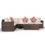 Yancey 5 Seater Rattan Corner Sofa Set