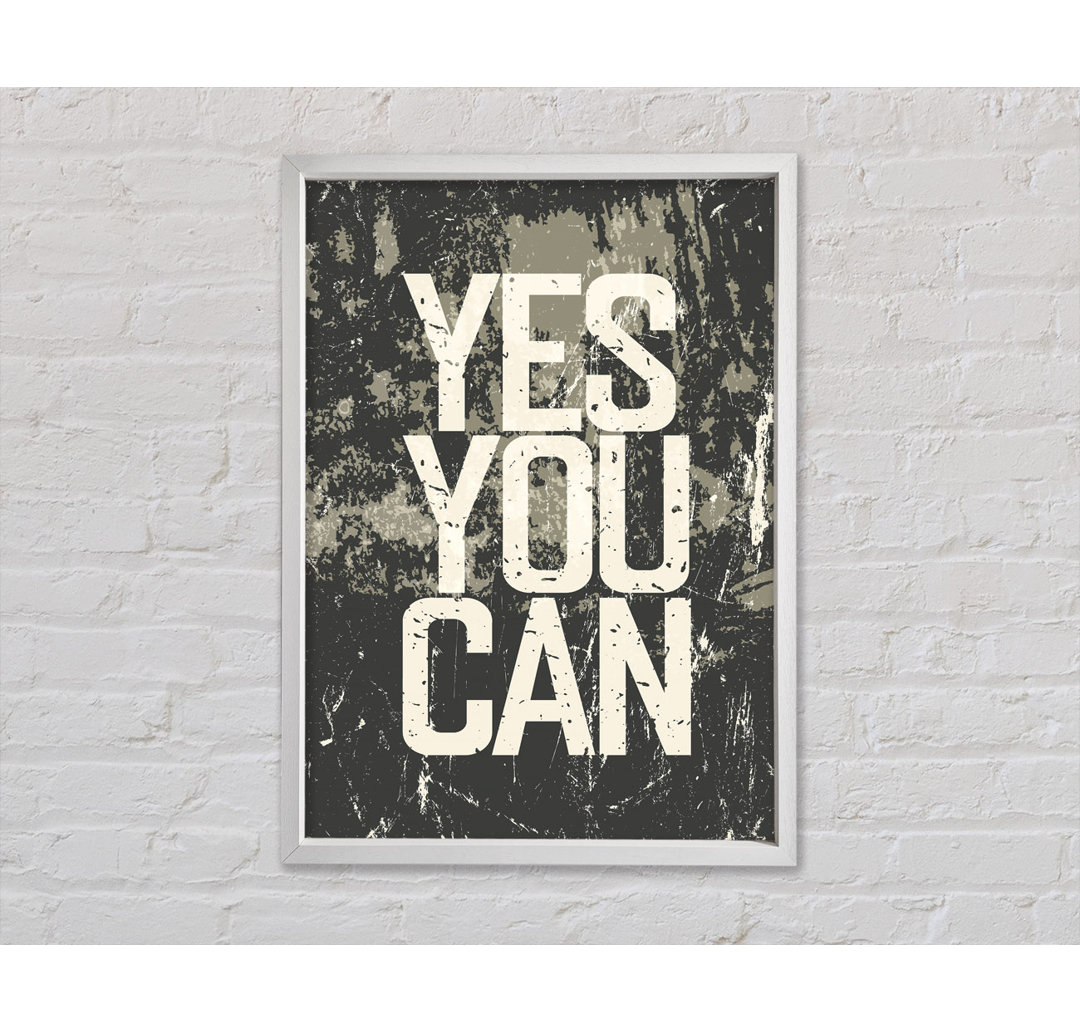 Yes You Can 3 - Drucken