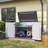 4.5 Ft. W X 2.5 Ft. D  35 Cu.ft  Resin Horizontal  Waterproof Garbage Shed