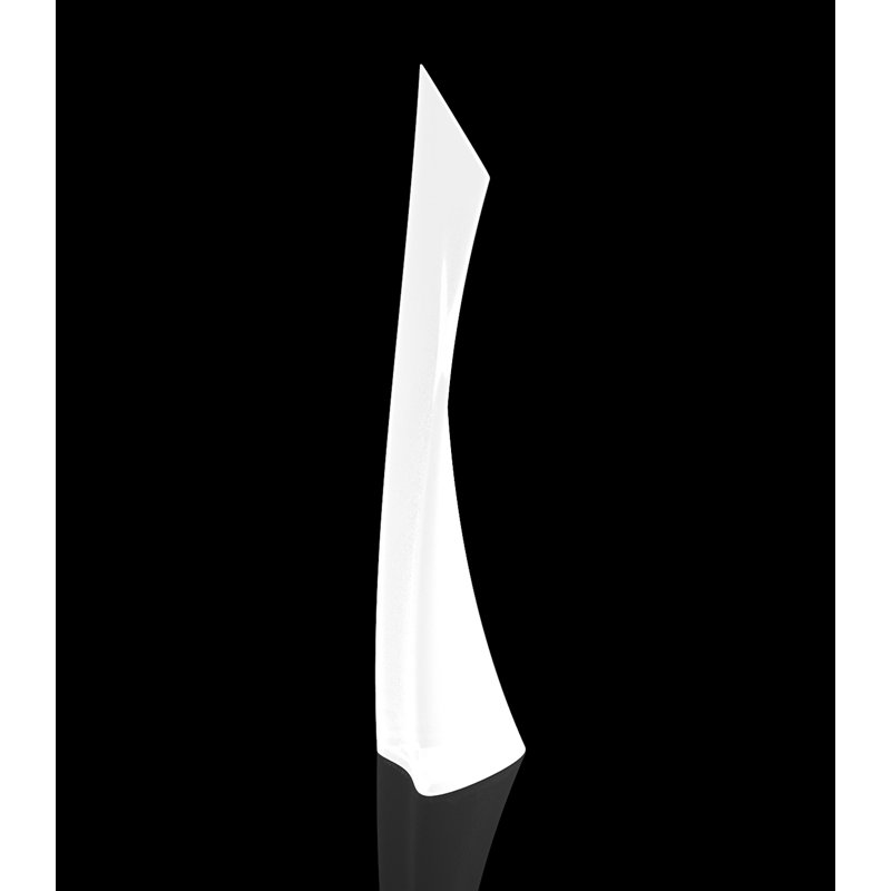 Wing Matte Ice White Plug-In LED Outdoor Floor Lamp
