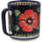 Poppy Passion Handmade Stoneware Coffee Mug