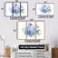Keila - Assorted Bouquets Wall Art Decor Set-108460081-108460082