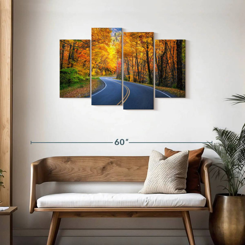 Paysage d'automne à Alvord Road, H 27 po x l 43 po