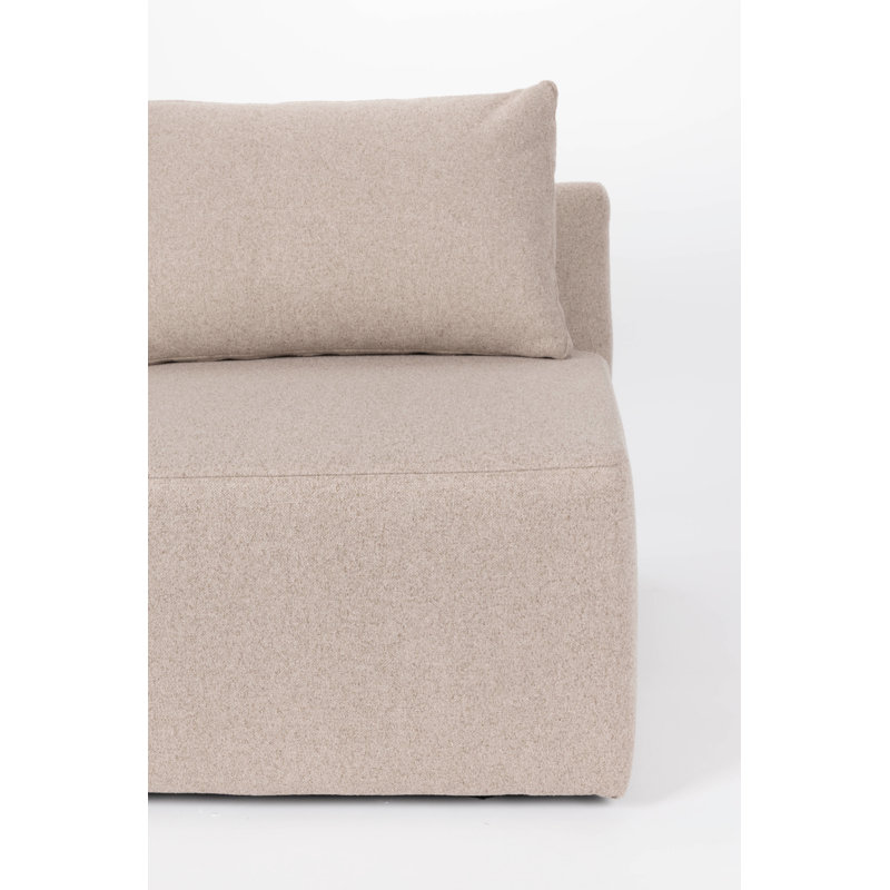 Canapé Prosper à gauche, Beige