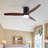 51.96'' Ceiling Fan with LED Lights