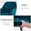 Nolen Upholstered Velvet Dining Chair with Arm-531027539