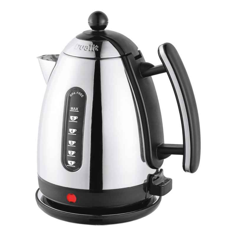 Dualit Lite 1.5L Kettle with 2 Slice Toaster Black