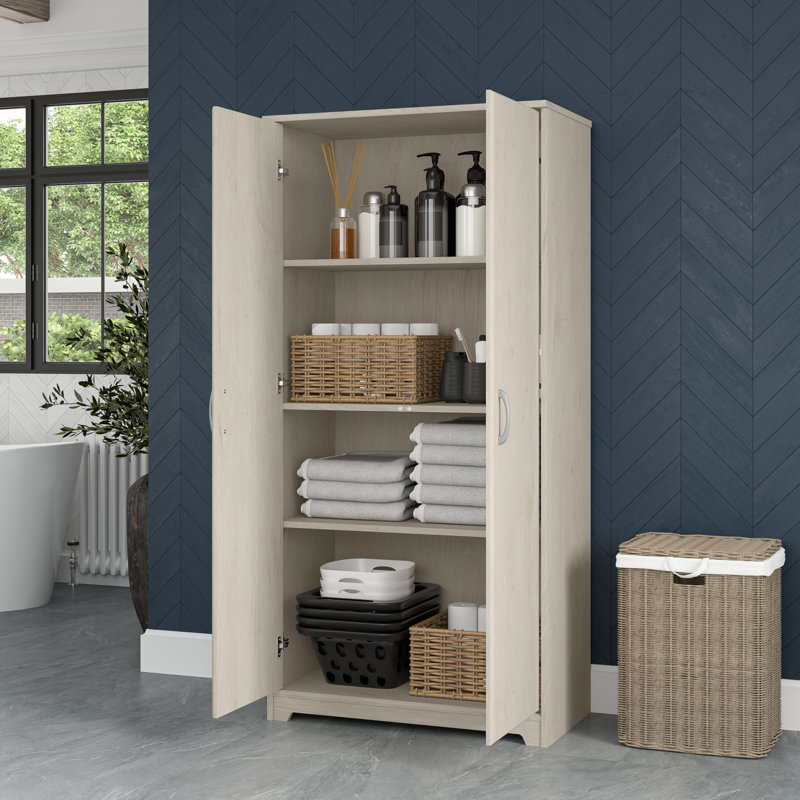 Armoire de salle de bain Callia, Blanc