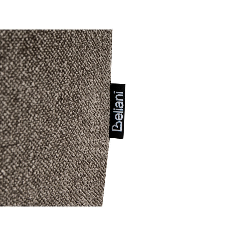 3 Seater Fabric Sofa, Brown Fabric, Brown