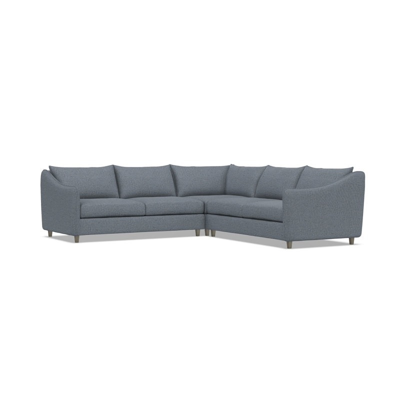 Joli 3 Pc Fabric Sectional, 1697-034