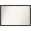 Miroir mural de salle de bain Whiskey Brown Rustic Wood 26,25 x 20,25 po-1020223903