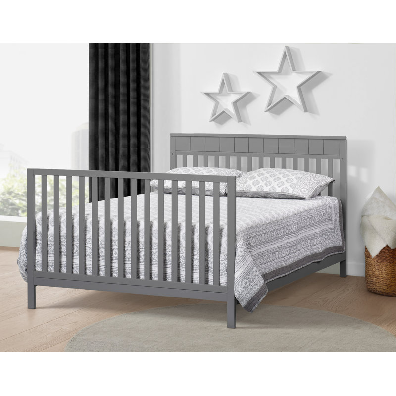 Ensemble de conversion pour lit double Logan, Gris colombe