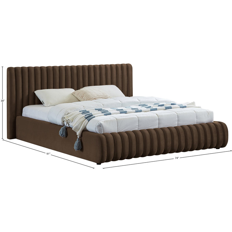 Upholstered Platform Bed