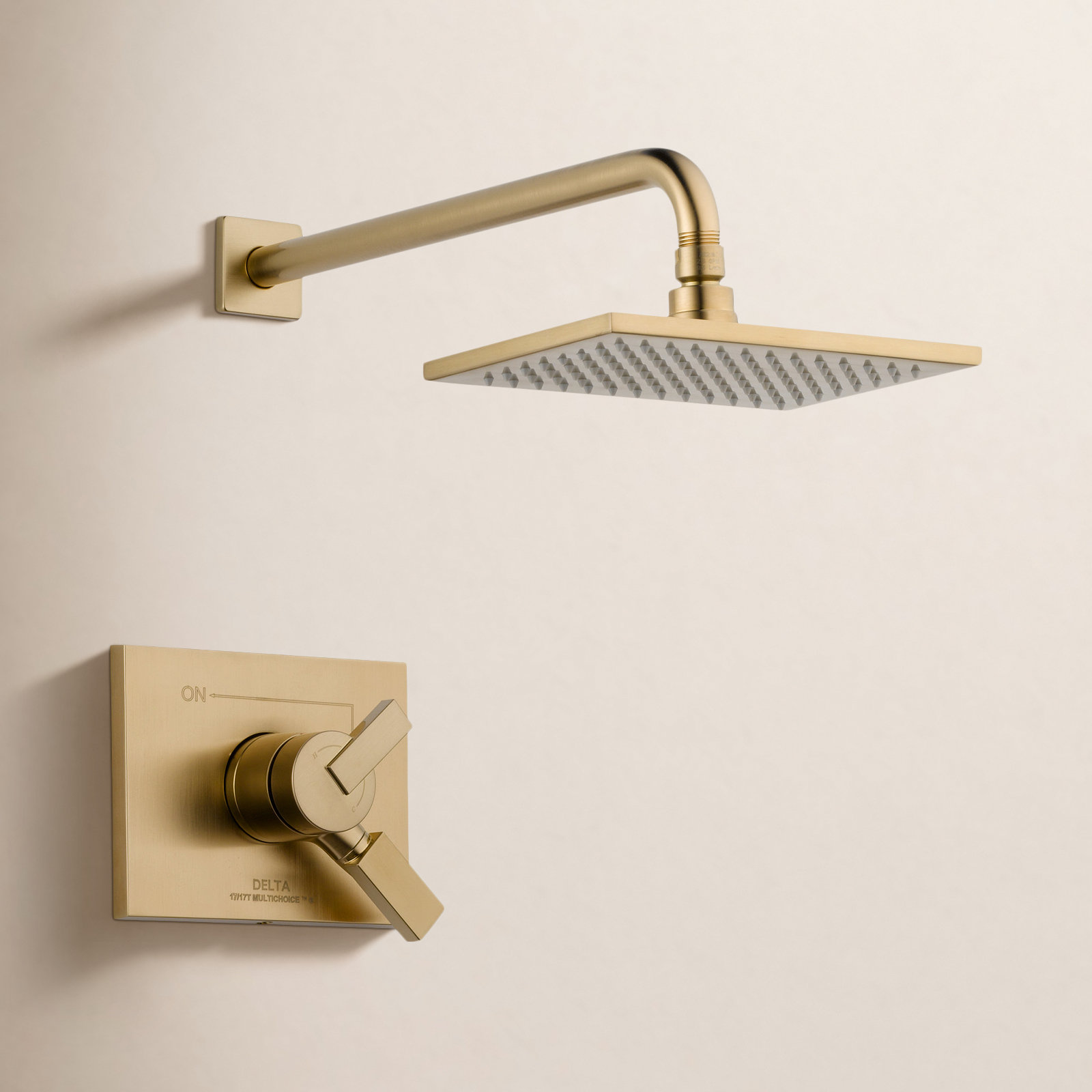 Vero 17 Series Dual-Function Shower Set, Brilliance Champagne Bronze