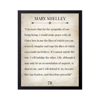 Mary Shelley Fearless