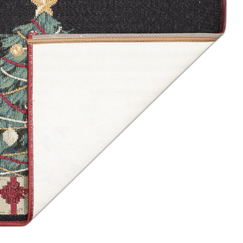 Gerrick Synthetic Non-Skid Kitchen Mat, Rectangle 2' x 2'10"