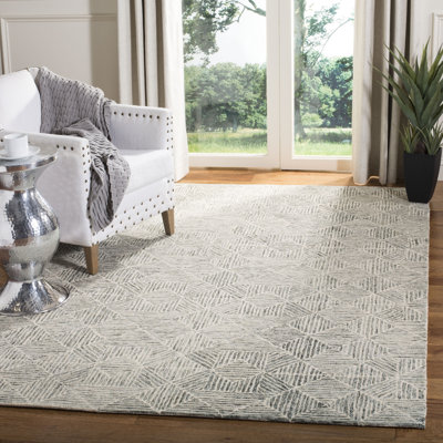 Geometric Hand Tufted Area Rug