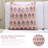 Fabdivine Handcrafted Decorative Pillow – Indian Block Print Cushion Cover, Mormukut, Pink-114976870