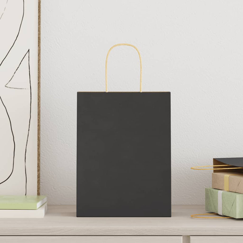 Gift Wrap Storage, 21 x 11 x 28 cm, Black
