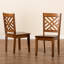 Chaise d'appoint en bois massif Fraserburgh-1174508955