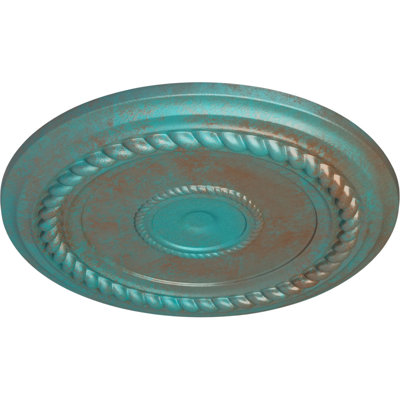 Médaillon de plafond H 19,625 po x l 19,625 po Alexandria